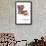 Louisiana State Map 1-Marlene Watson-Framed Giclee Print displayed on a wall