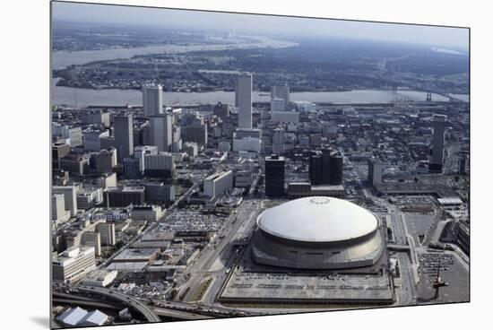 Louisiana Superdome-Ron Kuntz-Mounted Premium Photographic Print