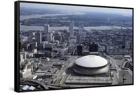 Louisiana Superdome-Ron Kuntz-Framed Stretched Canvas