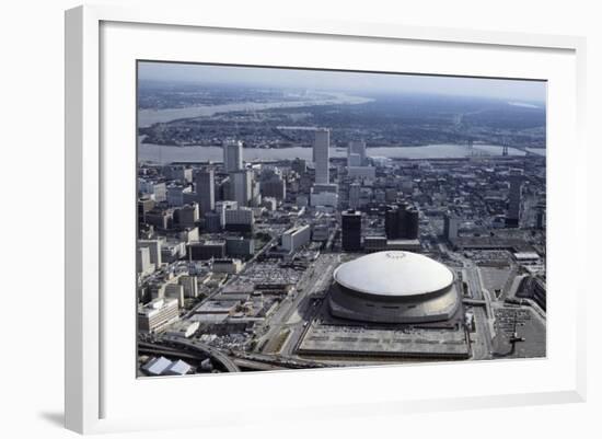 Louisiana Superdome-Ron Kuntz-Framed Photographic Print