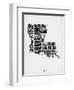 Louisiana Word Cloud 2-NaxArt-Framed Art Print