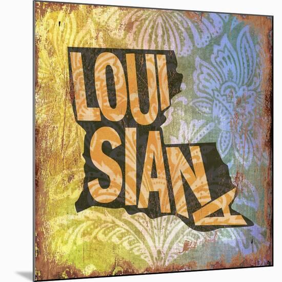 Louisiana-Art Licensing Studio-Mounted Giclee Print