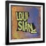 Louisiana-Art Licensing Studio-Framed Giclee Print