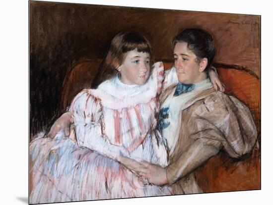 Louisine Havemeyer and Her Daughter Electra, 1895-Mary Stevenson Cassatt-Mounted Giclee Print