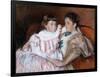 Louisine Havemeyer and Her Daughter Electra, 1895-Mary Stevenson Cassatt-Framed Giclee Print