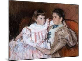 Louisine Havemeyer and Her Daughter Electra, 1895-Mary Stevenson Cassatt-Mounted Giclee Print