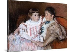 Louisine Havemeyer and Her Daughter Electra, 1895-Mary Stevenson Cassatt-Stretched Canvas