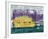 Louisville Abstract Skyline II-Emma Moore-Framed Art Print