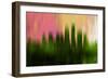 Louisville Downtown Skyline-NaxArt-Framed Premium Giclee Print