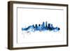 Louisville Kentucky City Skyline-Michael Tompsett-Framed Premium Giclee Print