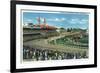 Louisville, Kentucky - General View of Crowds at the Kentucky Derby, c.1939-Lantern Press-Framed Art Print