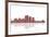 Louisville Kentucky Skyline 1-Marlene Watson-Framed Giclee Print