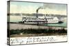 Louisville Kentucky, Steamer Louisville, Dampfschiff-null-Stretched Canvas