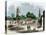 Louisville (Kentucky Usa), at the Intersection of Green Street and the 6Th, circa 1850 - Colorisee-null-Stretched Canvas