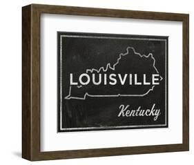 Louisville, Kentucky-John Golden-Framed Art Print