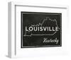 Louisville, Kentucky-John Golden-Framed Art Print