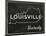 Louisville, Kentucky-John Golden-Mounted Art Print