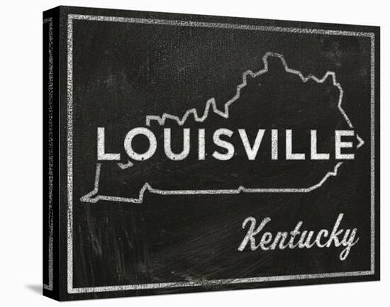 Louisville, Kentucky-John Golden-Stretched Canvas