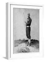 Louisville, KY, Louisville Colonels, Pete Browning, Baseball Card-Lantern Press-Framed Art Print