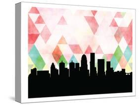 Louisville Triangle-Paperfinch 0-Stretched Canvas