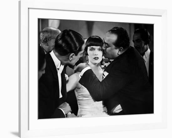 Loulou Lulu La boite by Pandore Pandora's Box by GeorgWilhelmPabst with Louise Brooks, 1929 (b/w ph-null-Framed Photo