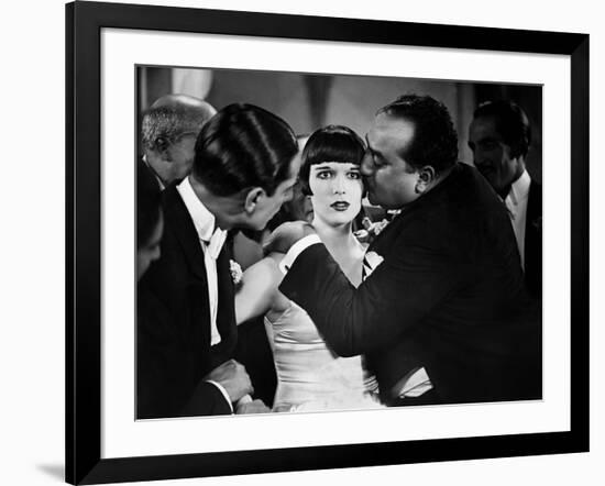 Loulou Lulu La boite by Pandore Pandora's Box by GeorgWilhelmPabst with Louise Brooks, 1929 (b/w ph-null-Framed Photo