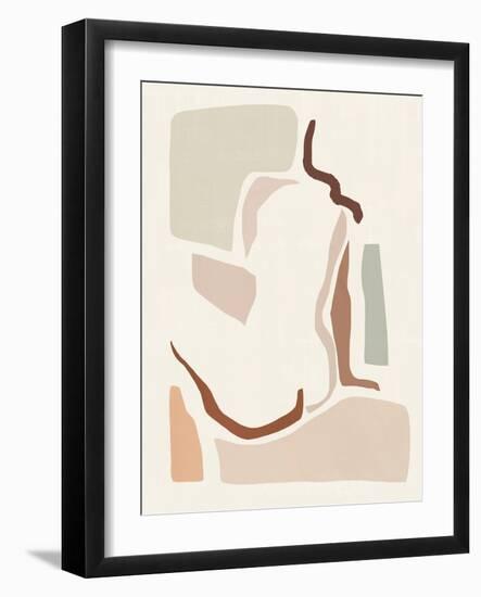 Lounge Abstract I-Victoria Barnes-Framed Art Print