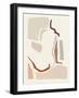 Lounge Abstract I-Victoria Barnes-Framed Art Print