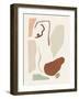 Lounge Abstract II-Victoria Barnes-Framed Art Print