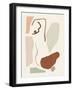 Lounge Abstract II-Victoria Barnes-Framed Art Print