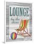 Lounge by the Shore-Todd Williams-Framed Art Print