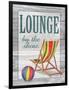 Lounge by the Shore-Todd Williams-Framed Art Print