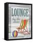 Lounge by the Shore-Todd Williams-Framed Stretched Canvas