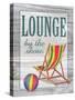 Lounge by the Shore-Todd Williams-Stretched Canvas