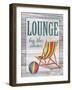 Lounge by the Shore-Todd Williams-Framed Art Print