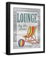 Lounge by the Shore-Todd Williams-Framed Art Print