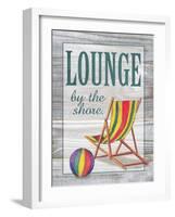 Lounge by the Shore-Todd Williams-Framed Art Print