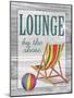 Lounge by the Shore-Todd Williams-Mounted Art Print