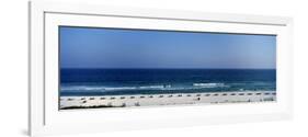 Lounge Chairs on the Beach, Pensacola Beach, Escambia County, Florida, USA-null-Framed Photographic Print