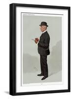 Lounge Suit 1908-Leslie Ward-Framed Art Print