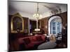 Lounge with Piano at Villa Trempo also known as Villa Ferranti Pasta, Blevio, Italy-null-Mounted Giclee Print