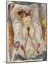 Lounging Nude-Jules Pascin-Mounted Giclee Print