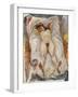 Lounging Nude-Jules Pascin-Framed Giclee Print