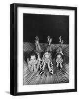 Lounging Women-null-Framed Photo