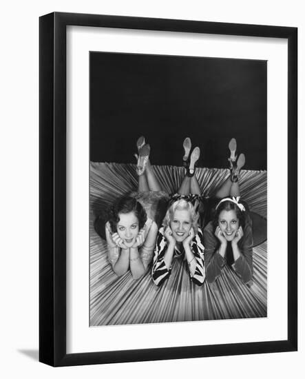 Lounging Women-null-Framed Photo