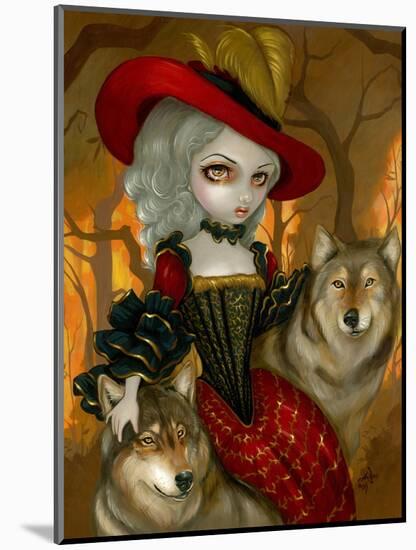 Loup-Garou: d Automne-Jasmine Becket-Griffith-Mounted Art Print