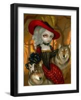 Loup-Garou: d Automne-Jasmine Becket-Griffith-Framed Art Print