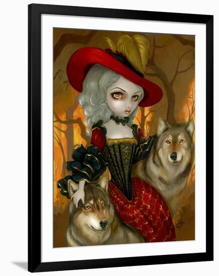 Loup-Garou: d Automne-Jasmine Becket-Griffith-Framed Art Print