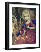 Loup-Garou:? L'Aube-Jasmine Becket-Griffith-Framed Art Print