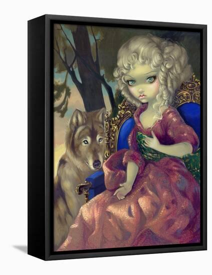 Loup-Garou:? L'Aube-Jasmine Becket-Griffith-Framed Stretched Canvas